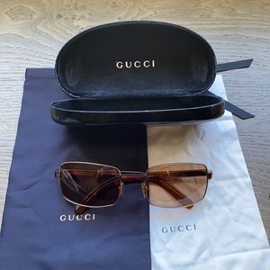 Gucci square sunglasses